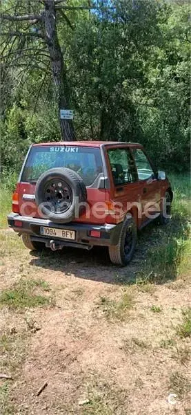 Usado Suzuki Vitara 80 CV (58 kW) 2001 Granate SUV
