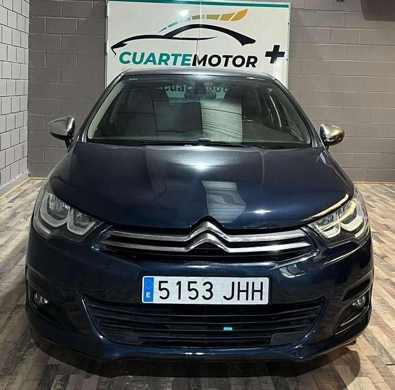 Usado Citroën C4 Feel 120 CV (88 kW) 2015 Azul Utilitario