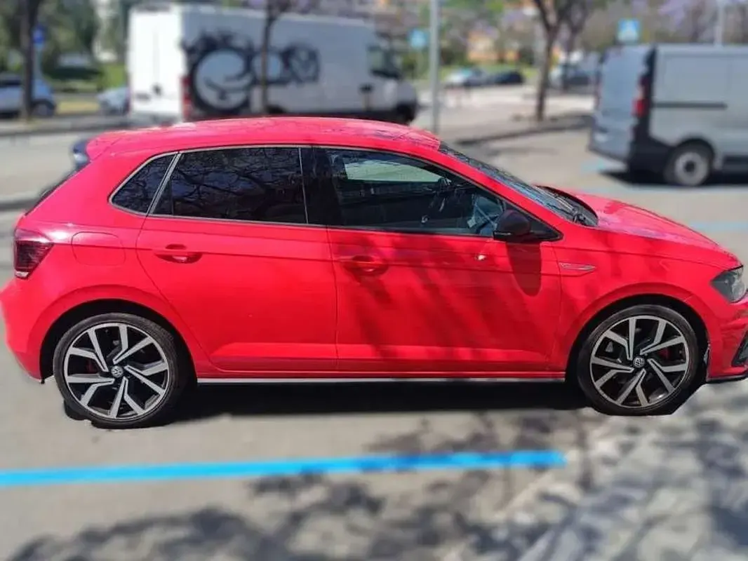 Usado VW Polo GTI 200 CV (147 kW) 2019 Rojo Utilitario