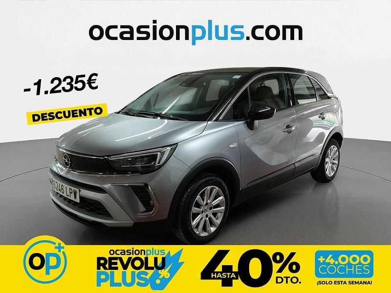 Usado Opel Crossland Business Elegance 120 CV (88 kW) 2021 Gris SUV