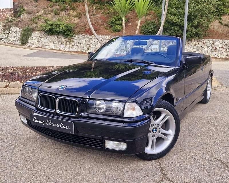 Negro Usado 1995 BMW 328 Cabriolet Sport Line Descapotable | 10.990 € - Imagen 1/4