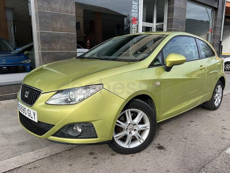 Usado Seat Ibiza SC Stylance 105 CV (77 kW) 2009 Verde Utilitario