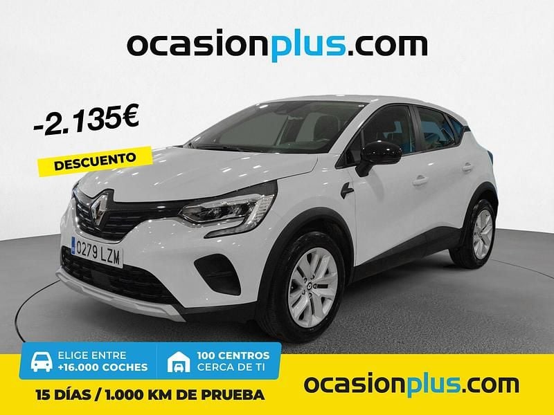 Blanco Usado 2022 Renault Captur Intens SUV | 17.990 € (Precio justo) - Imagen 1/4