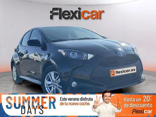 Negro Usado 2021 Toyota Yaris Hybrid Active Berlina | 17.490 € (Precio justo) - Imagen 1/4