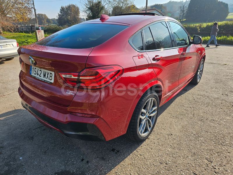 Usado BMW X4 190 CV (139 kW) 2014 Rojo SUV