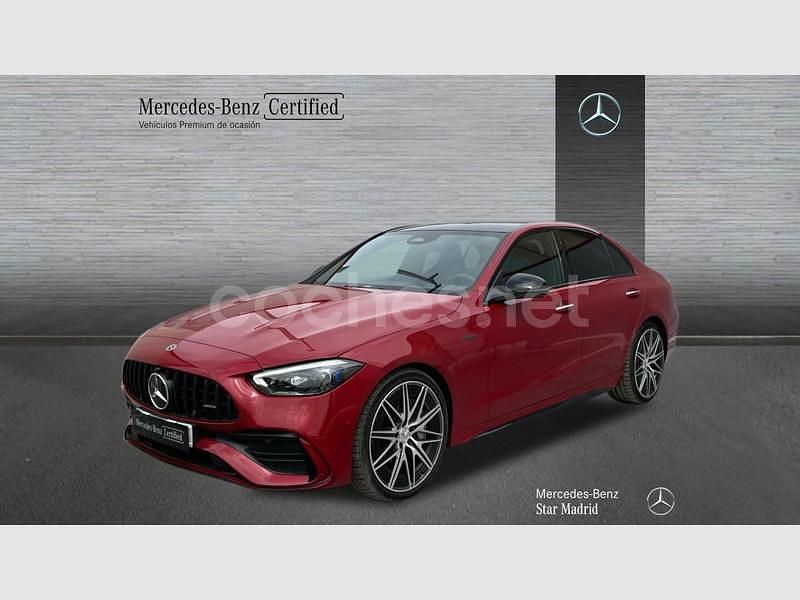 Rojo Usado 2024 Mercedes C43 AMG Berlina | 72.990 € (Precio justo) - Imagen 1/4