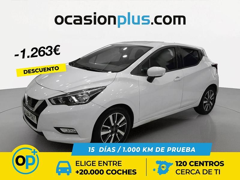 Usado Nissan Micra S 100 CV (73 kW) 2019 Blanco Utilitario