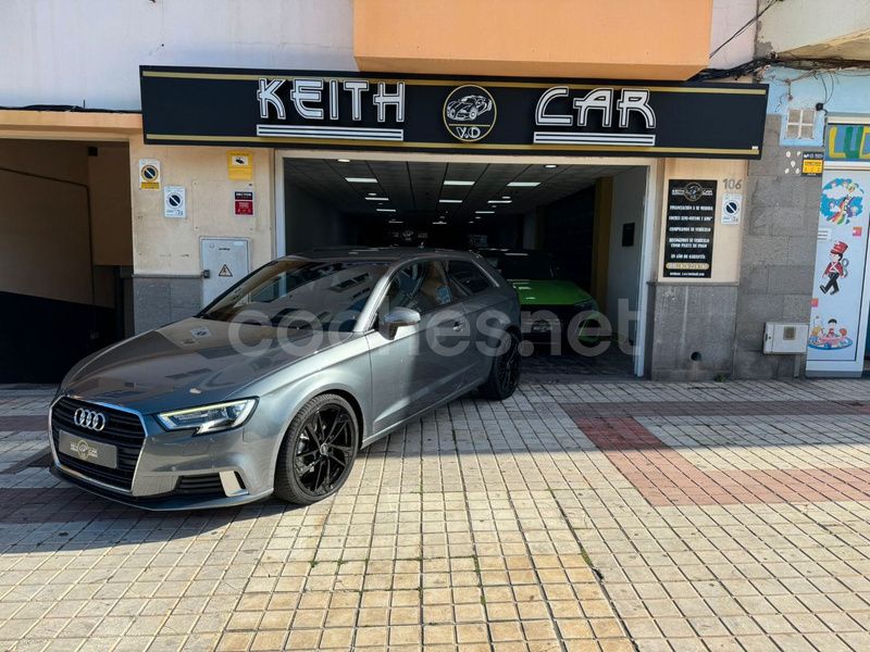 Gris / plata Usado 2017 Audi A3 S-Line Berlina | 14.990 € (Buen precio) - Imagen 1/4