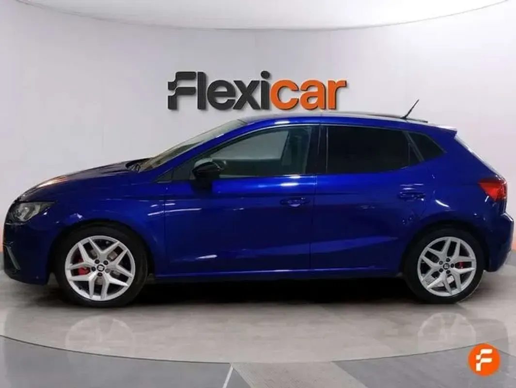Usado Seat Ibiza FR 116 CV (85 kW) 2017 Azul Berlina