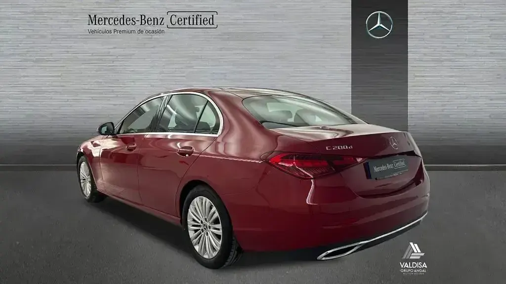 Usado Mercedes C200 Avantgarde 163 CV (119 kW) 2025 Rojo Berlina