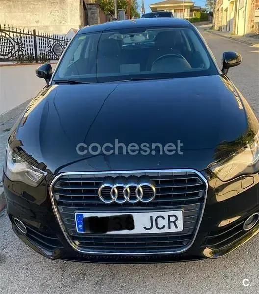 Usado Audi A1 Attraction 86 CV (63 kW) 2015 Negro Utilitario