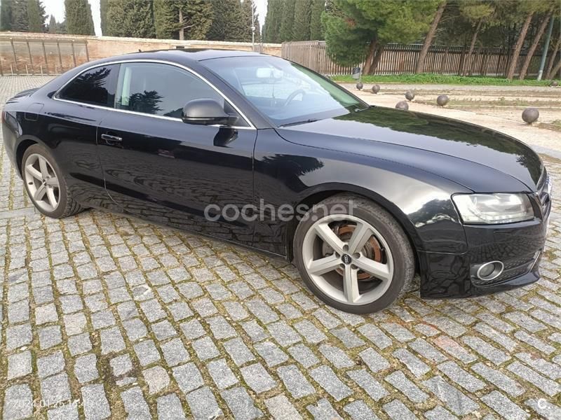 Negro Usado 2008 Audi A5 Coupe | 9000 € (Precio justo) - Imagen 1/4