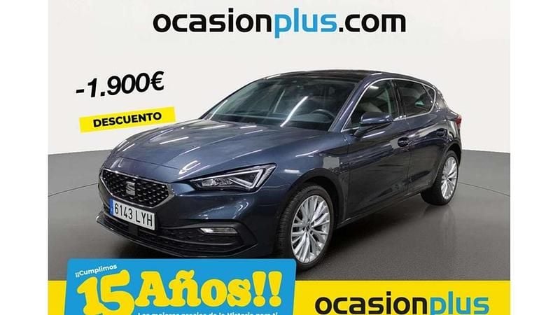 Gris Usado 2022 Seat Leon XCELLENCE Utilitario | 18.719 € (Precio justo) - Imagen 1/4