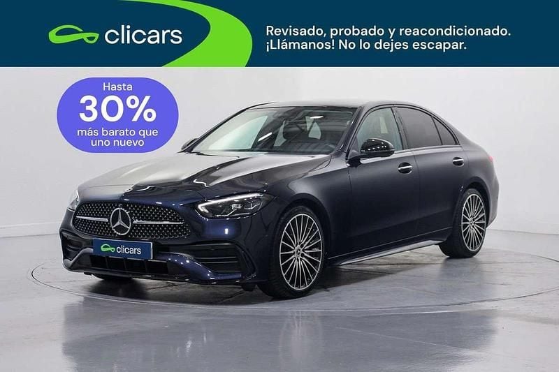 Usado Mercedes C220 200 CV (147 kW) 2023 Azul Berlina
