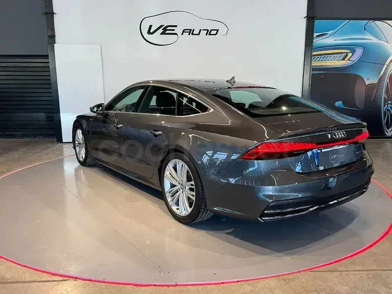 Usado Audi A7 Sportback S-Line 286 CV (210 kW) 2019 Gris / plata Utilitario