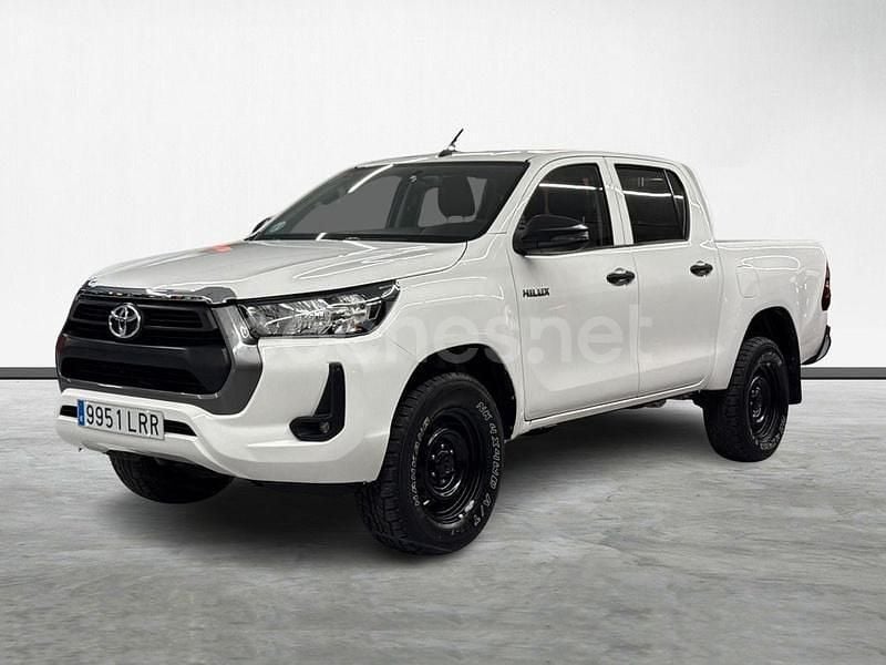 Blanco Usado 2021 Toyota HiLux Plus Recogida | 29.900 € (Precio justo) - Imagen 1/4