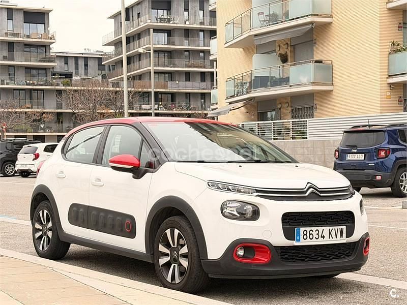 Usado Citroën C3 PureTech 82 CV (60 kW) 2019 Blanco Berlina