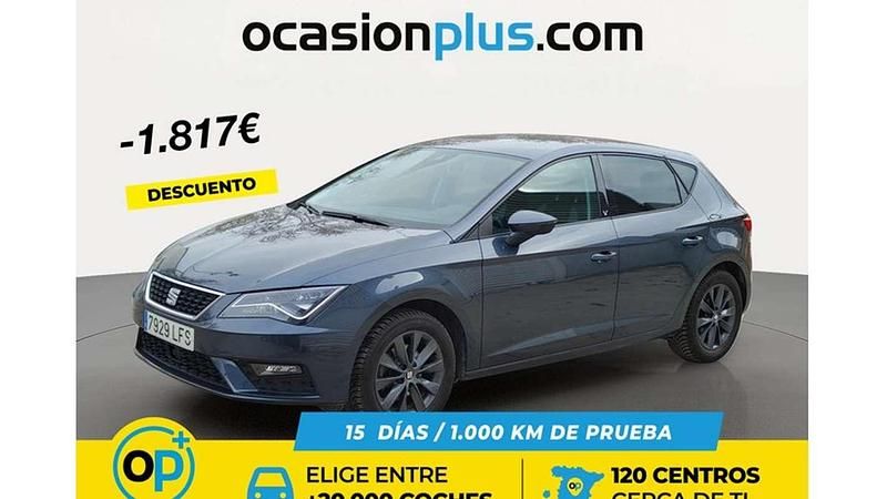 Usado Seat Leon Style 116 CV (85 kW) 2020 Gris Utilitario