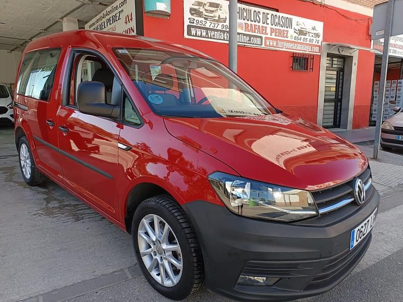 Rojo Usado 2020 VW Caddy Business Monovolumen | 13.500 € (Caro) - Imagen 1/4