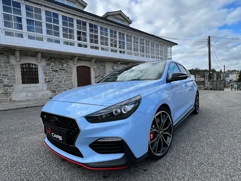 Begagnad Hyundai i30 N Performance 275 HK (202 kW) 2018 Blå Sedan