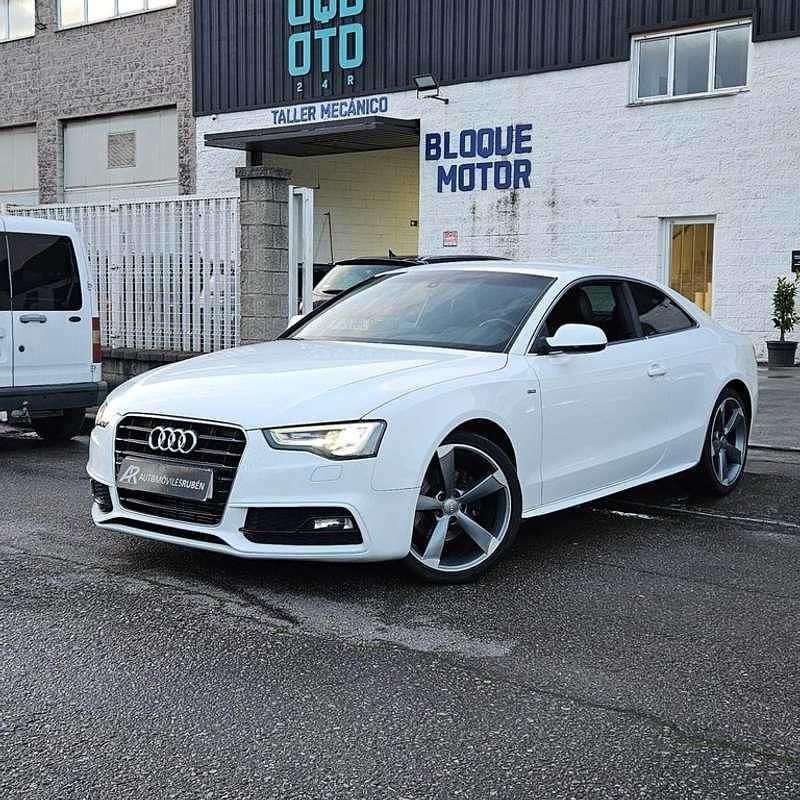 Usado Audi A5 Premium 177 CV (130 kW) 2013 Blanco Coupe