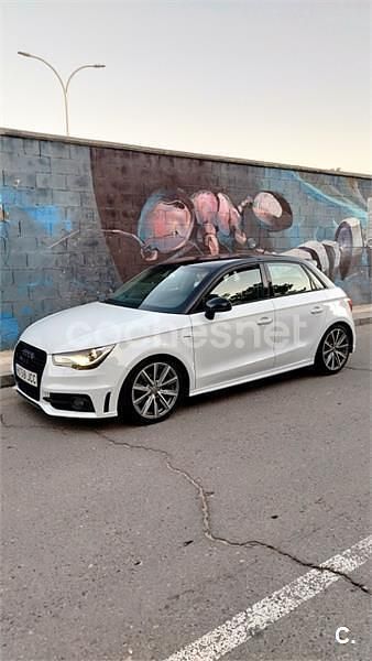 Blanco Usado 2015 Audi A1 Sportback Attraction Utilitario | 11.999 € (Precio justo) - Imagen 1/4