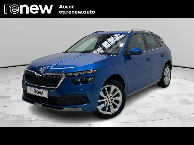 Usado Skoda Kamiq Style 116 CV (85 kW) 2019 Azul SUV