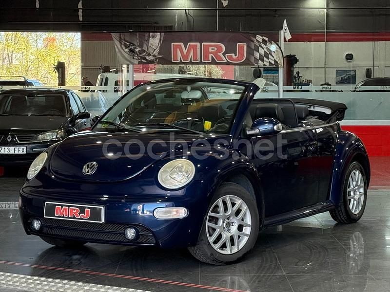 Usado VW New Beetle Cabriolet 100 CV (73 kW) 2004 Azul Descapotable