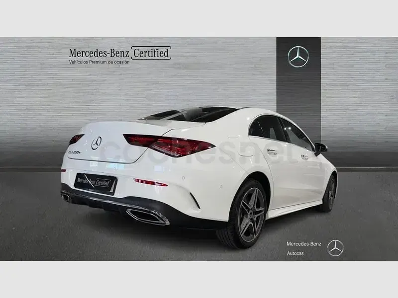 Usado Mercedes CLA250e 218 CV (160 kW) 2022 Blanco Berlina