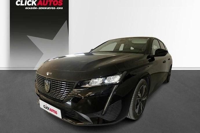 Usado Peugeot 308 Allure 131 CV (96 kW) 2023 Negro Utilitario