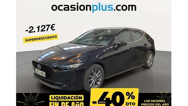 Negro Usado 2025 Mazda 3 Prime-Line Utilitario | 21.264 € (Buen precio) - Imagen 1/4