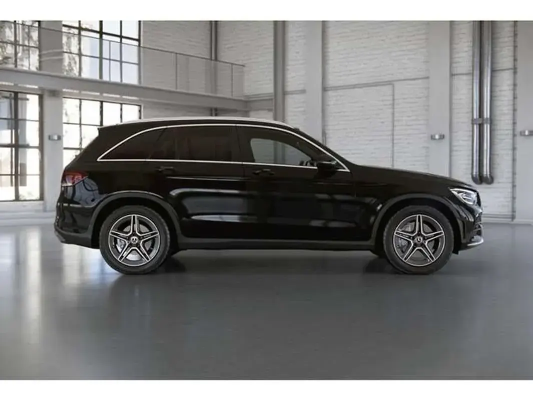 Usado Mercedes GLC220 170 CV (125 kW) 2022 Negro SUV