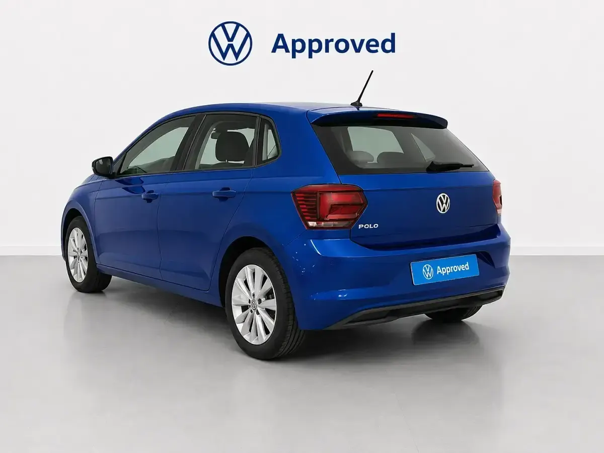 Usado VW Polo Advance 95 CV (69 kW) 2019 Azul Utilitario