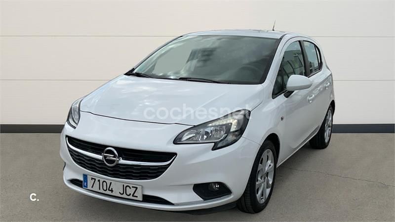 Blanco Usado 2015 Opel Corsa Selective Berlina | 8200 € (Buen precio) - Imagen 1/3