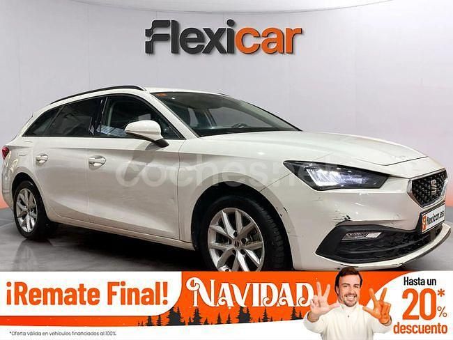 Blanco Usado 2021 Seat Leon Style Berlina | 15.590 € (Buen precio) - Imagen 1/4