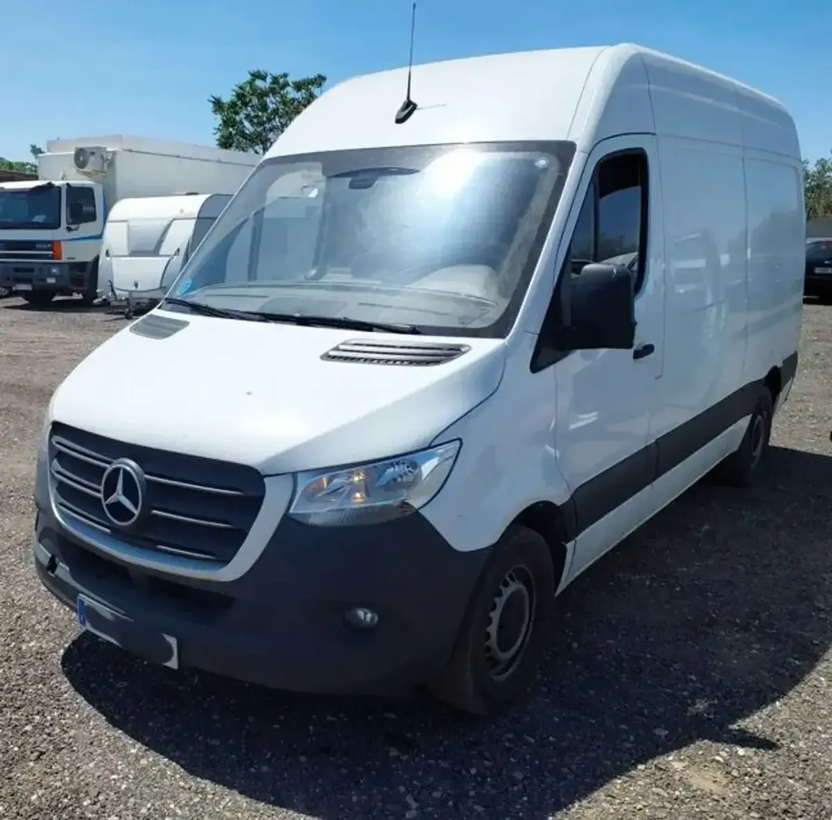 Usado Mercedes Sprinter 2022 Blanco Van