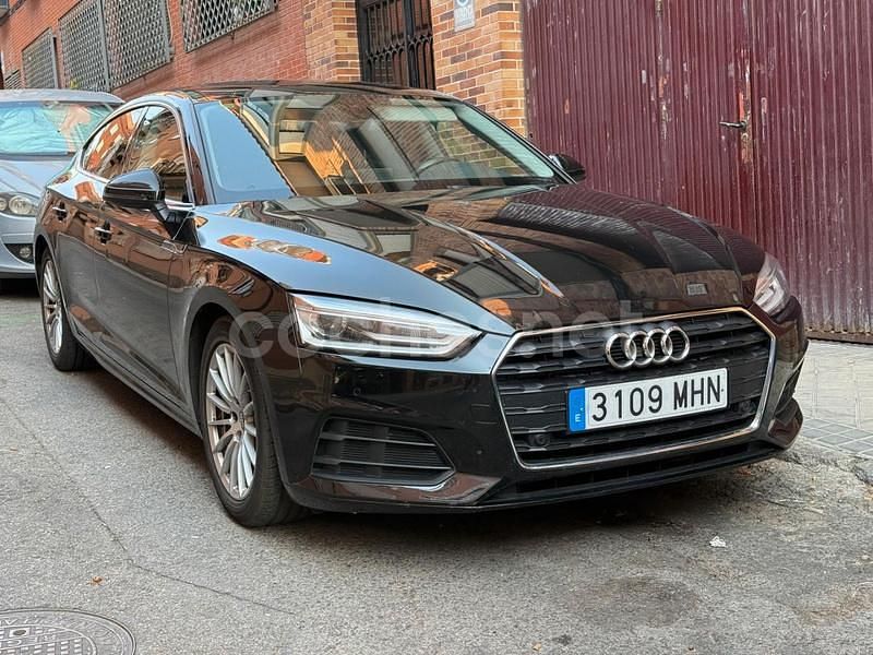 Usado Audi A5 Sportback 150 CV (110 kW) 2018 Negro Utilitario