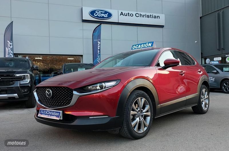 Rojo Usado 2020 Mazda CX-30 SUV | 21.500 € (Precio justo) - Imagen 1/4
