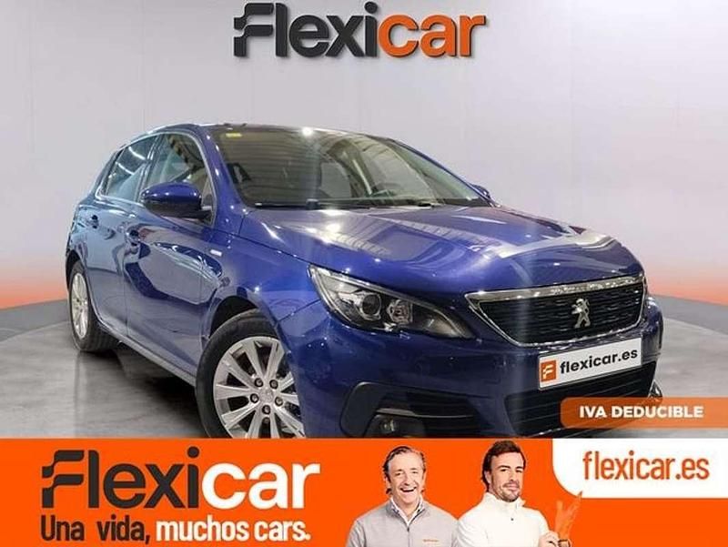 Azul Usado 2020 Peugeot 308 Allure Familiar | 10.790 € (Precio justo) - Imagen 1/4