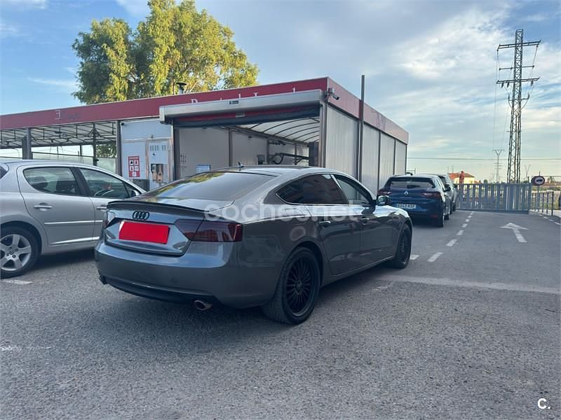 Gris / plata Usado 2013 Audi A5 Sportback Utilitario | 11.500 € (Buen precio) - Imagen 1/4