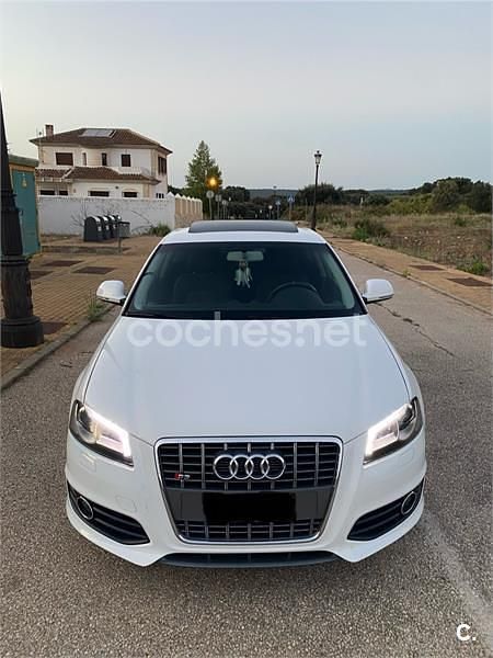 Usado Audi A3 105 CV (77 kW) 2008 Blanco Berlina