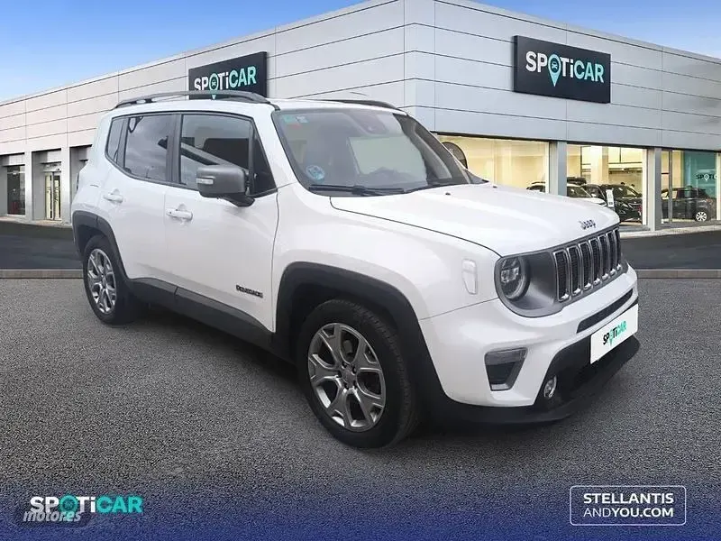 Usado Jeep Renegade Limited 150 CV (110 kW) 2019 Blanco SUV