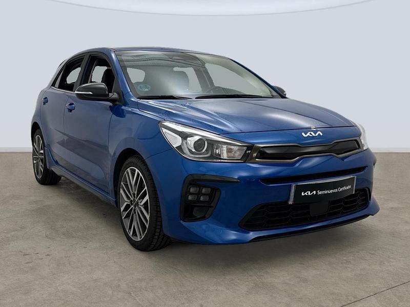 Usado Kia Rio GT-Line 84 CV (61 kW) 2022 Azul Berlina