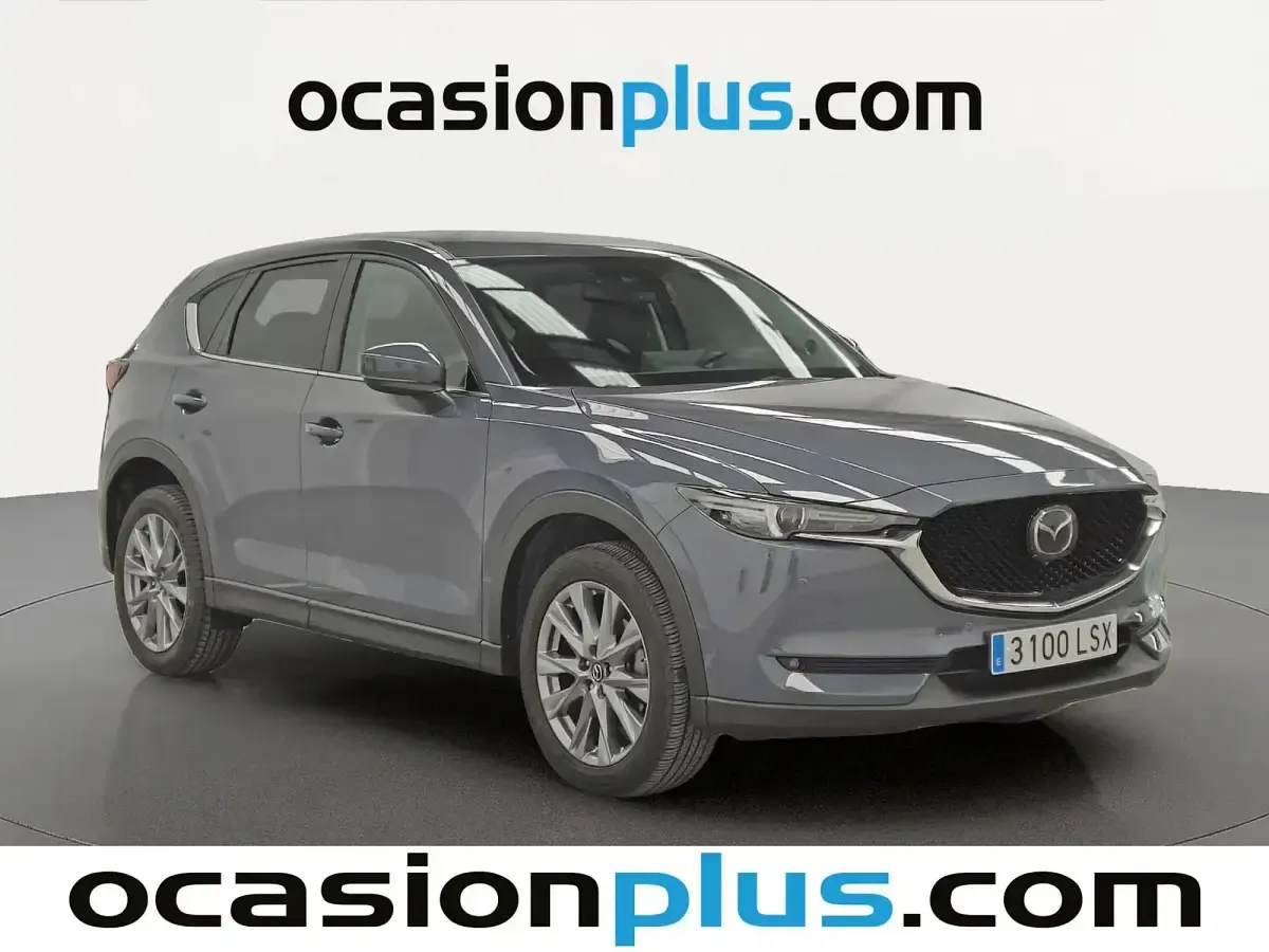 Usado Mazda CX-5 150 CV (110 kW) 2021 Gris SUV
