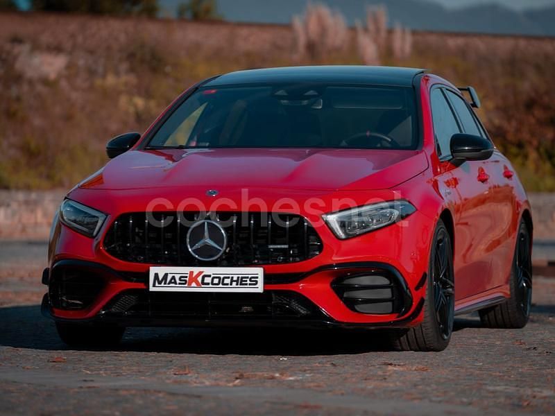 Rojo Usado 2020 Mercedes A45 AMG Berlina | 47.800 € (Precio justo) - Imagen 1/4