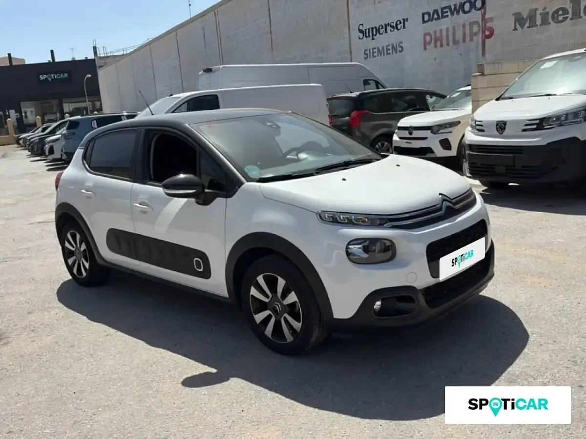Usado Citroën C3 Feel 82 CV (60 kW) 2019 Blanco Utilitario