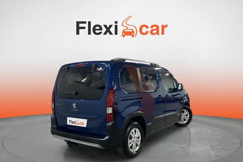 Usado Peugeot Rifter Active 100 CV (73 kW) 2020 Azul Monovolumen