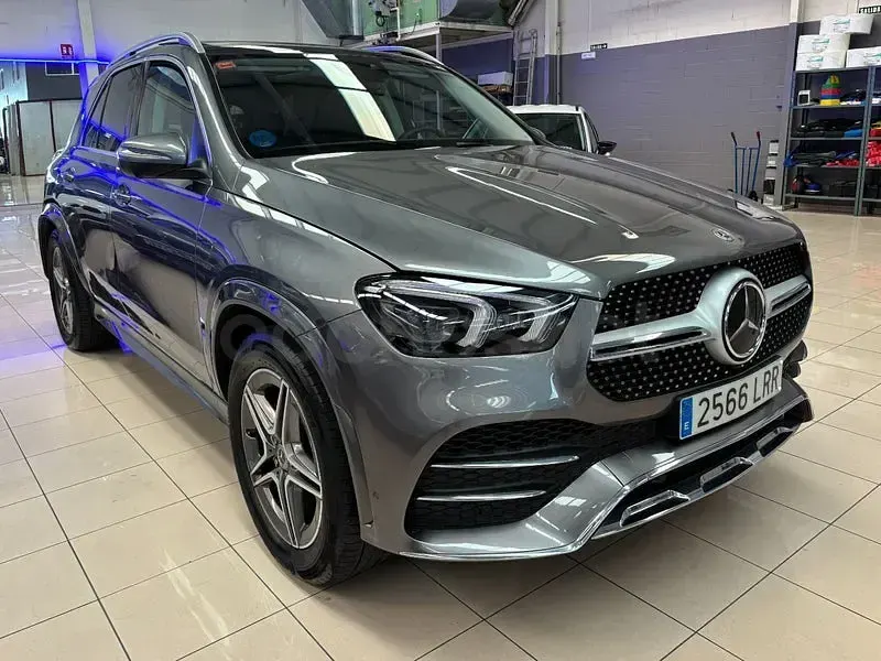 Usado Mercedes GLE350 de 320 CV (235 kW) 2021 Gris / plata SUV