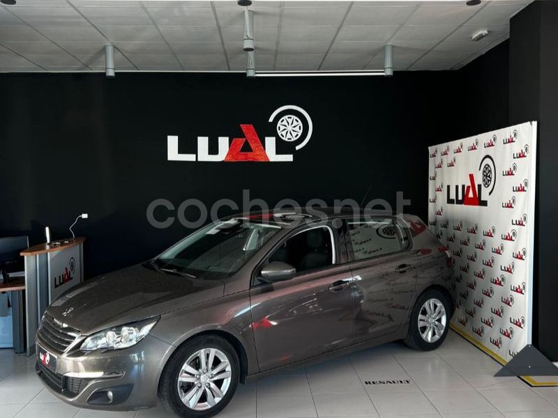 Marrón Usado 2014 Peugeot 308 Allure Berlina | 9900 € (Precio justo) - Imagen 1/4