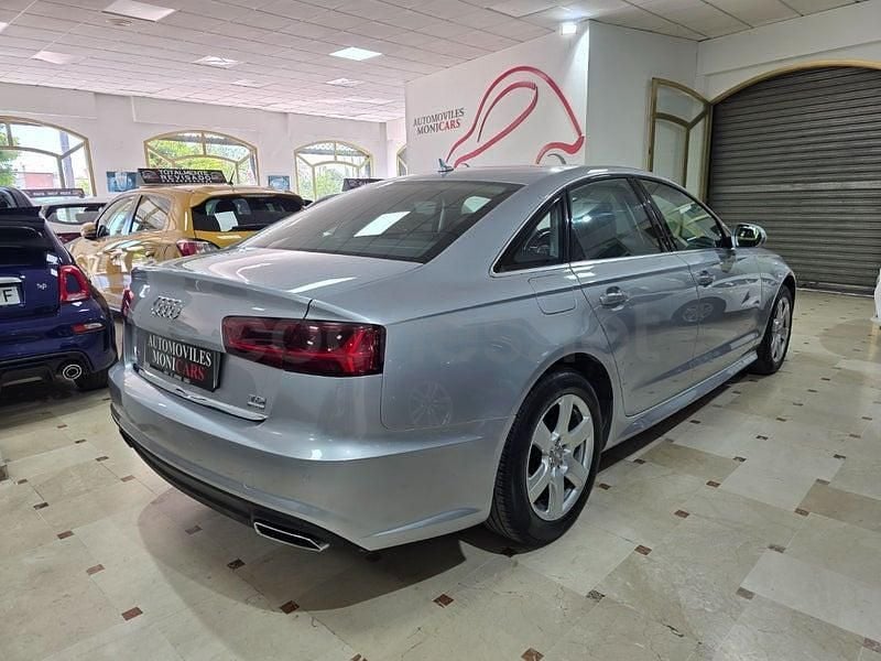 Usado Audi A6 190 CV (139 kW) 2017 Gris / plata Berlina